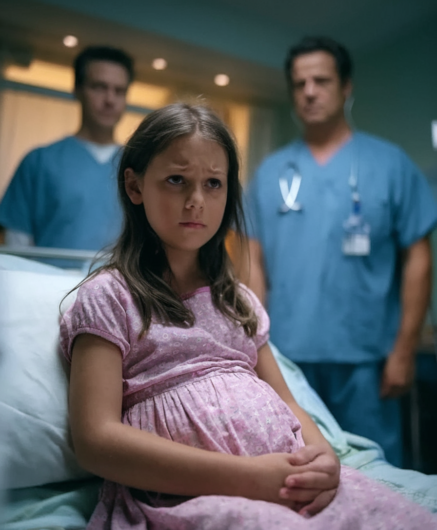 A 12-year-old girl with a big belly was brought to the hospital, When doctors realized what was inside, they were sh0cked!