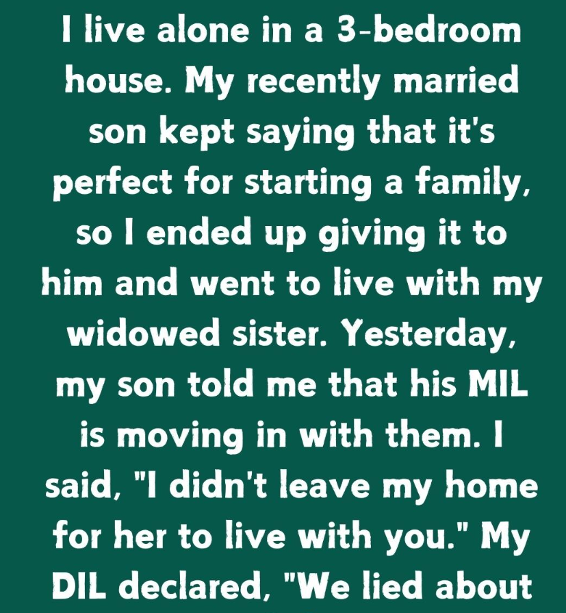 I Didn’t Leave My Home for Her to Move In