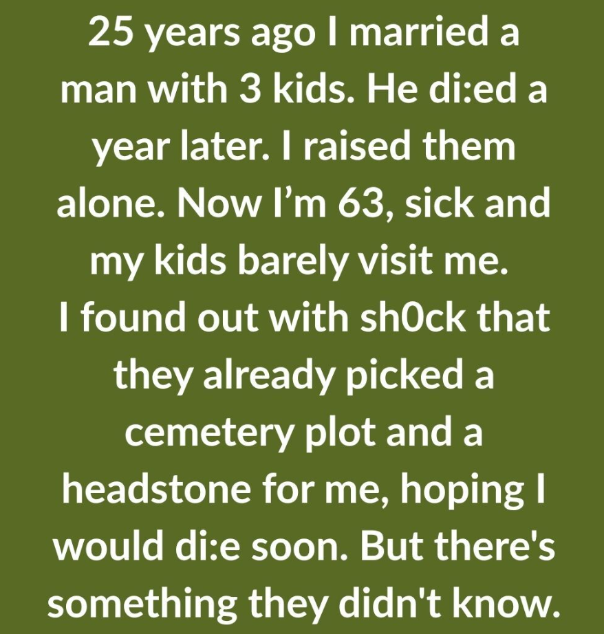 25 Years Ago I Married A Man With 3 Kids