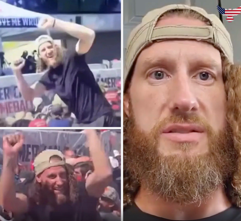 Viral bearded man seen cheering after Charlie Kirk shooting breaks silence and reveals the reason he did it