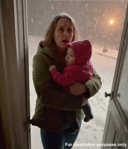 I Opened My Door to a Freezing Mother and Baby on a Snowy Night — A Month Later, a White Limousine Pulled Into My Driveway