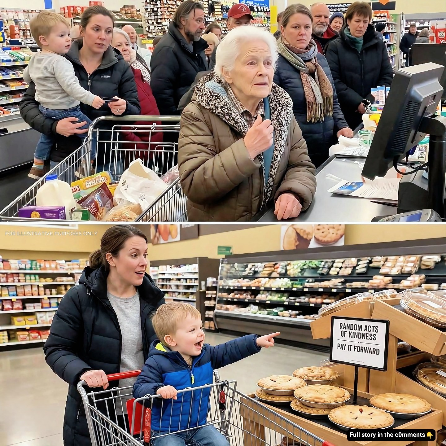 I Paid for an Elderly Womans Groceries, Two Days Later, My Entire Life Took a Turn I Never Expected