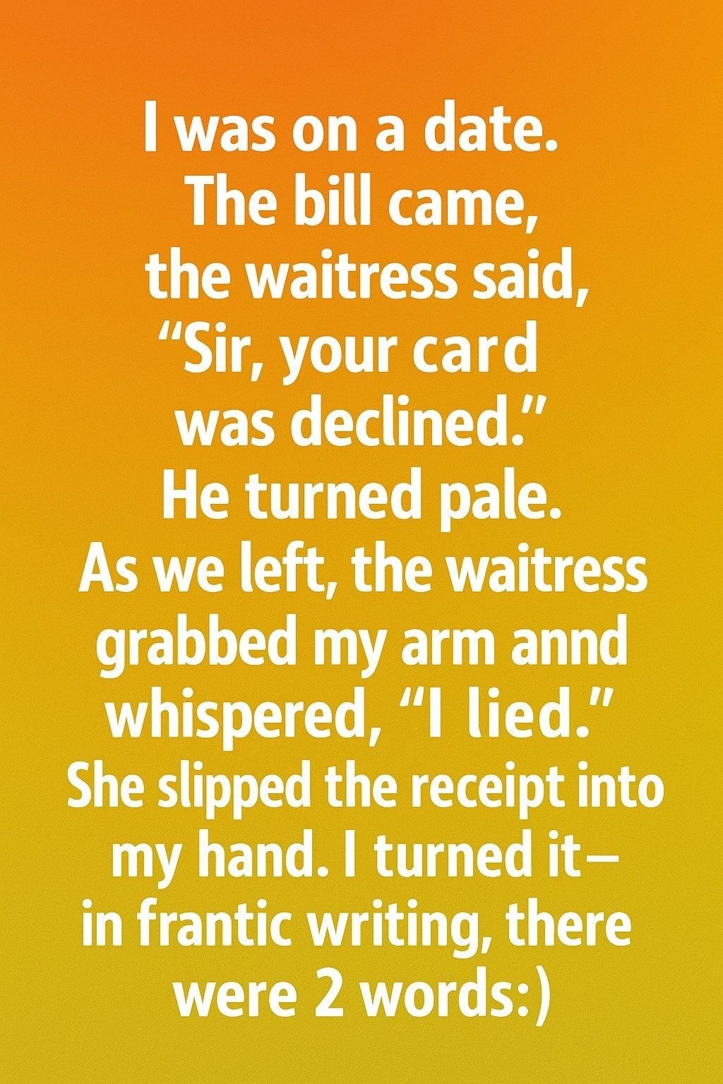 A Date to Remember! How a Simple Act of Kindness Changed Everything