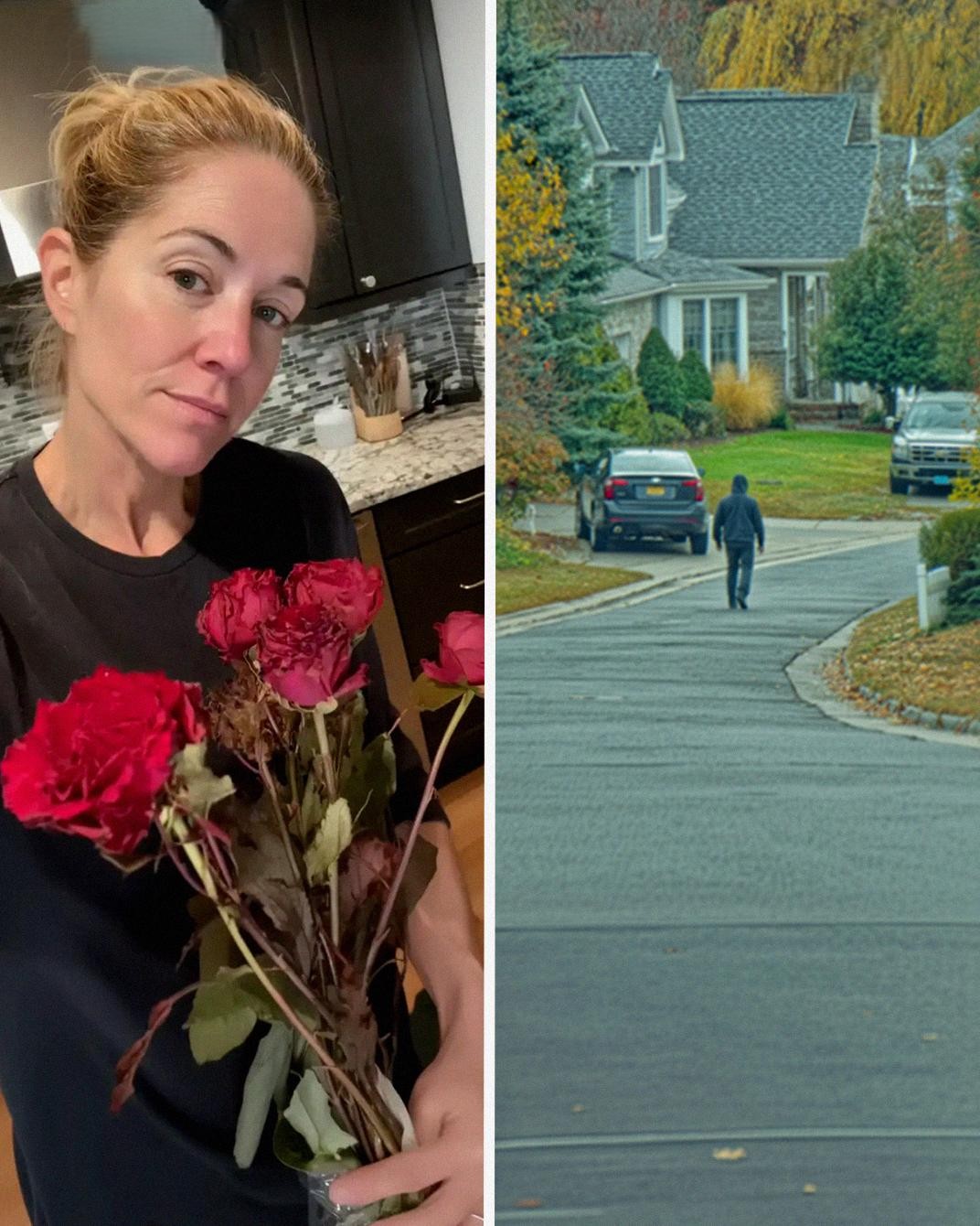 My Husband Started Bringing Home Flowers Every Friday – One Day I Found a Note in the Bouquet and Followed Him After Work