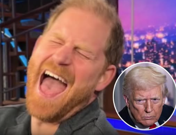 Prince Harry mocks Trump with brutal joke in late-night show appearance