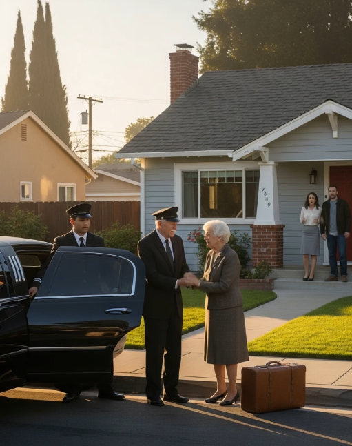 My Son Told Me to Leave His House That Night, I Did Not Argue, When the Limousine Pulled Up, He Finally Understood