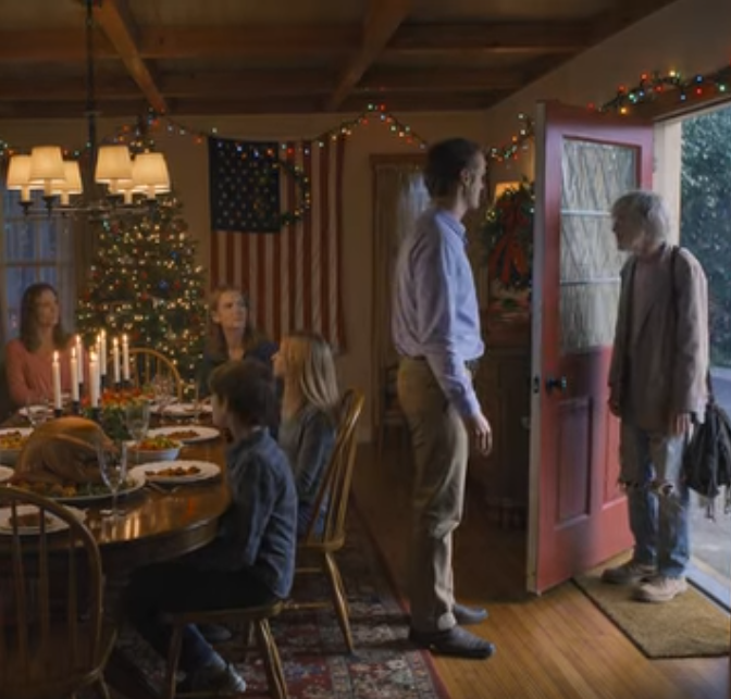 On Thanksgiving The Doorbell Rang, It Was A Man Who Looked Like He Had Nowhere To Go