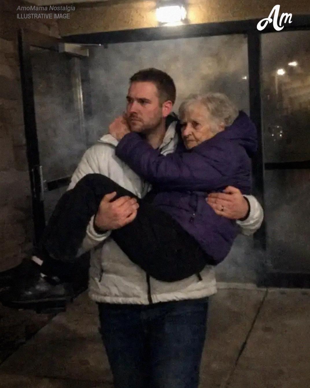 SOTD – I Carried My Elderly Neighbor down Nine Flights During a Fire – Two Days Later, a Man Showed Up at My Door and Said, You Did It on Purpose!