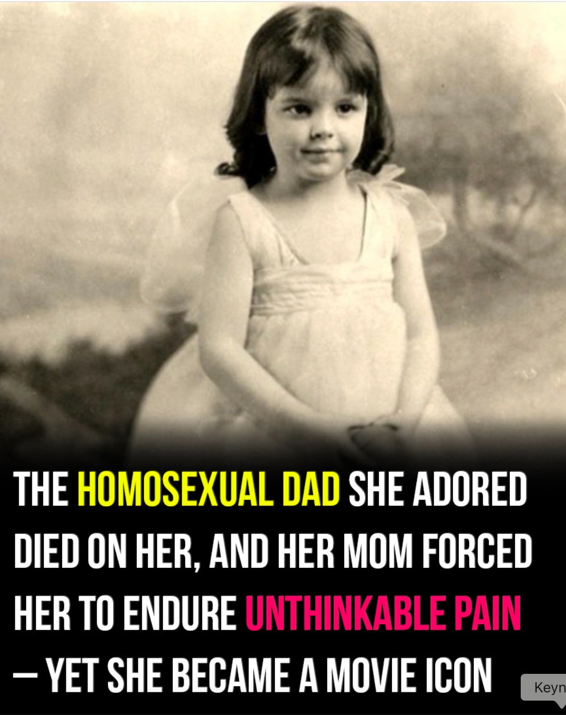 Behind the glitter – The dark childhood of a Hollywood icon!