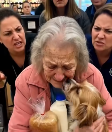 I Paid for a Struggling Grandma at the Grocery Store – Three Days Later, the Clerk Came to My Door with Her Final Request