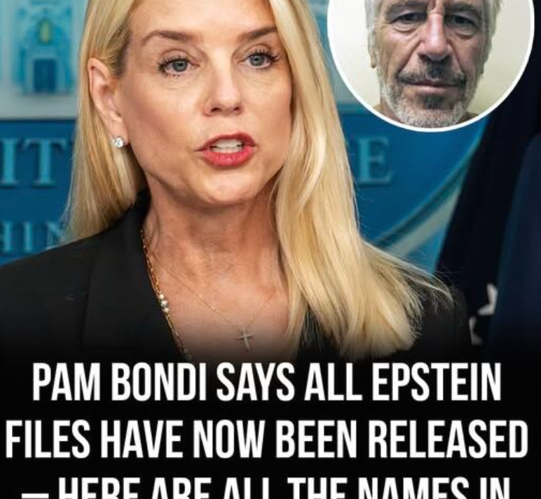 Pam Bondi confirms full release of Epstein files as 300 high-profile names are exposed!