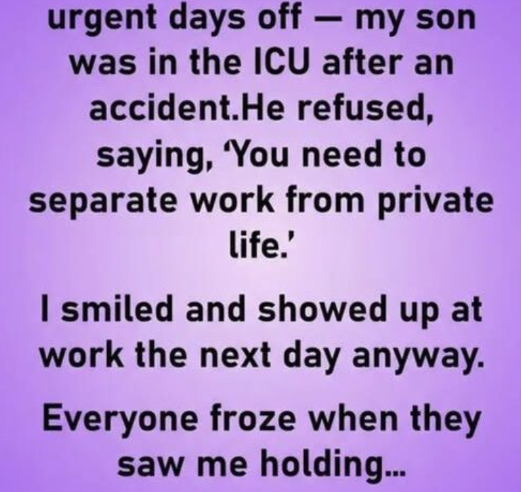 When my son Liam was rushed to the hospital after a severe accident, everything else in my life faded into the background!