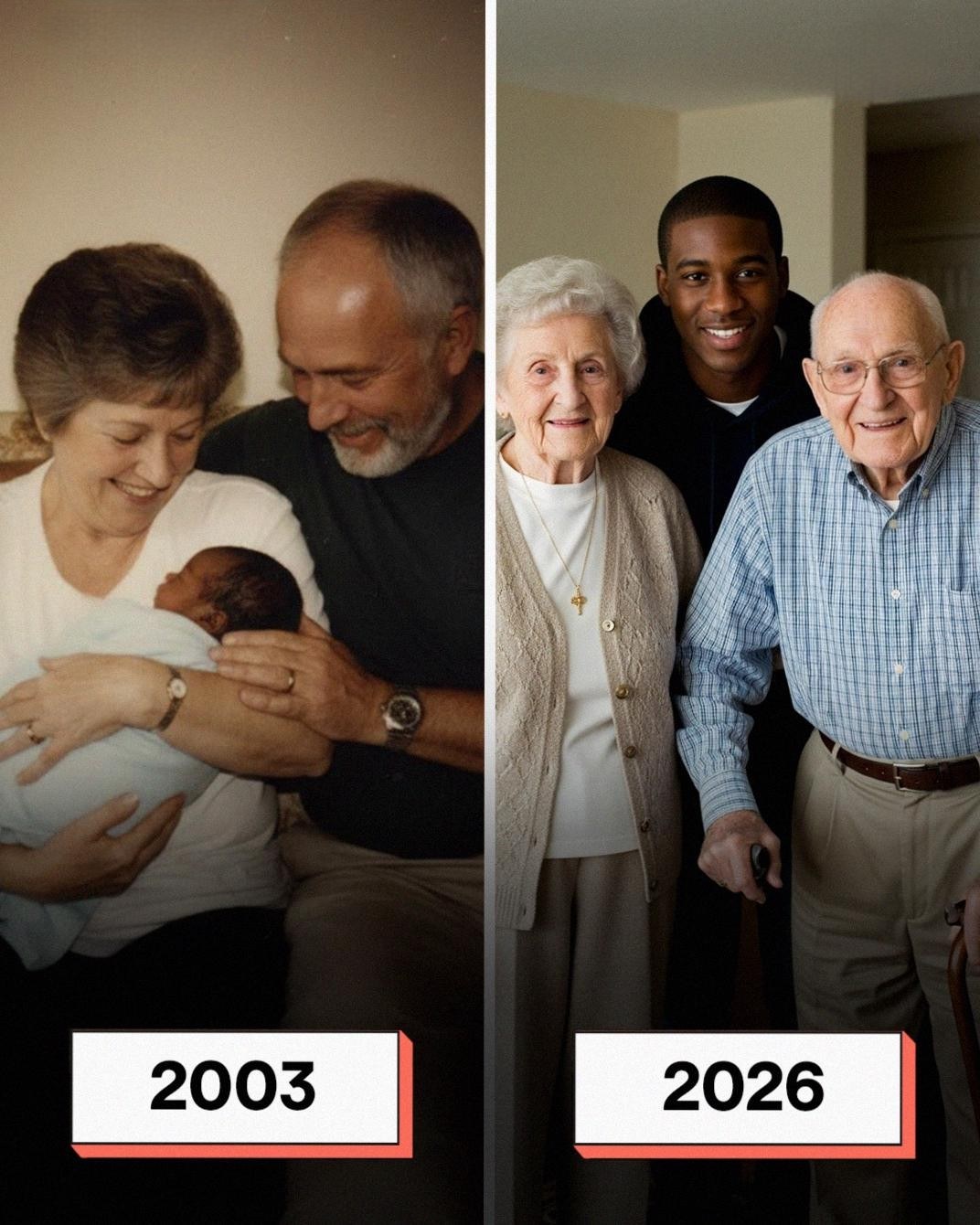 I Became a Mother at 56 When a Baby Was Abandoned at My Door – 23 Years Later, a Stranger Showed Up and Said, Look at What Your Son Has Been Hiding from You!