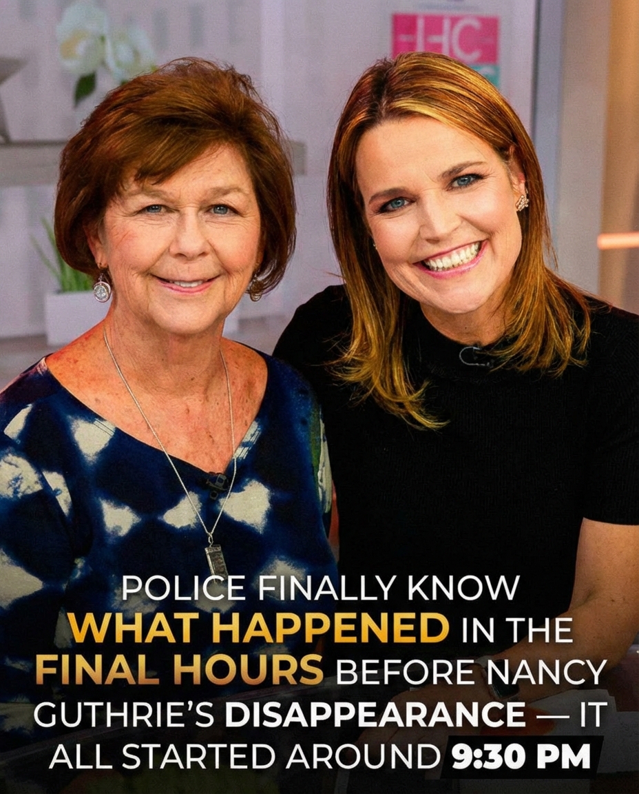 Inside the Quiet Night That Sparked Alarm: What Police Now Say About Nancy Guthrie’s Disappearance