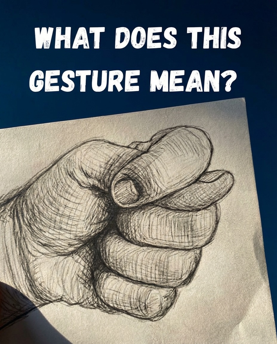 This Simple Hand Gesture Holds a Surprising Meaning from the Past!