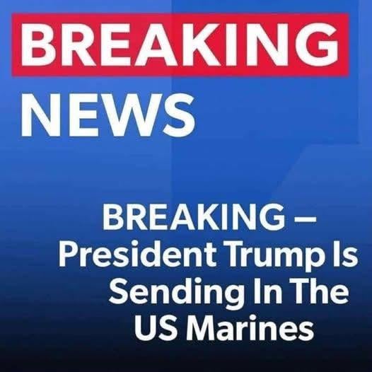 Trump Deploys U.S. Marines to , Taking a Major Military Action That Sparks Immediate Attention From Political Leaders, Military Analysts, and the Public, Raising Questions About Strategic Objectives, National Security Implications, and the Potential Impact on International Relations, While Citizens and Officials Monitor the Situation Closely for Developments and the Broader Consequences of This Deployment