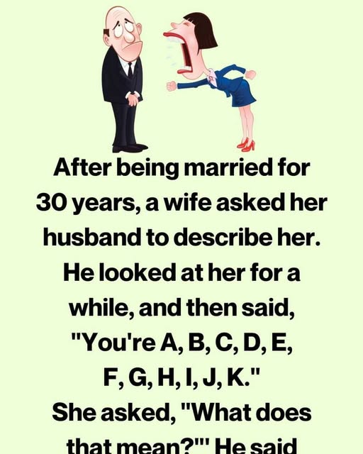 After 30 Years of Marriage, She Asked Her Husband to Describe Her, His Answer Had a Twist!