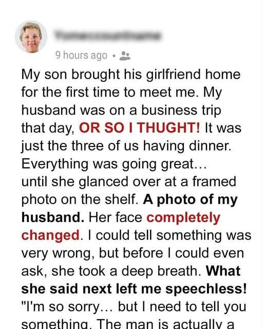 My Son’s New Girlfriend Confessed That She’s Known My Husband for Years