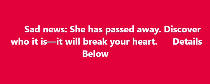 We announce the passing