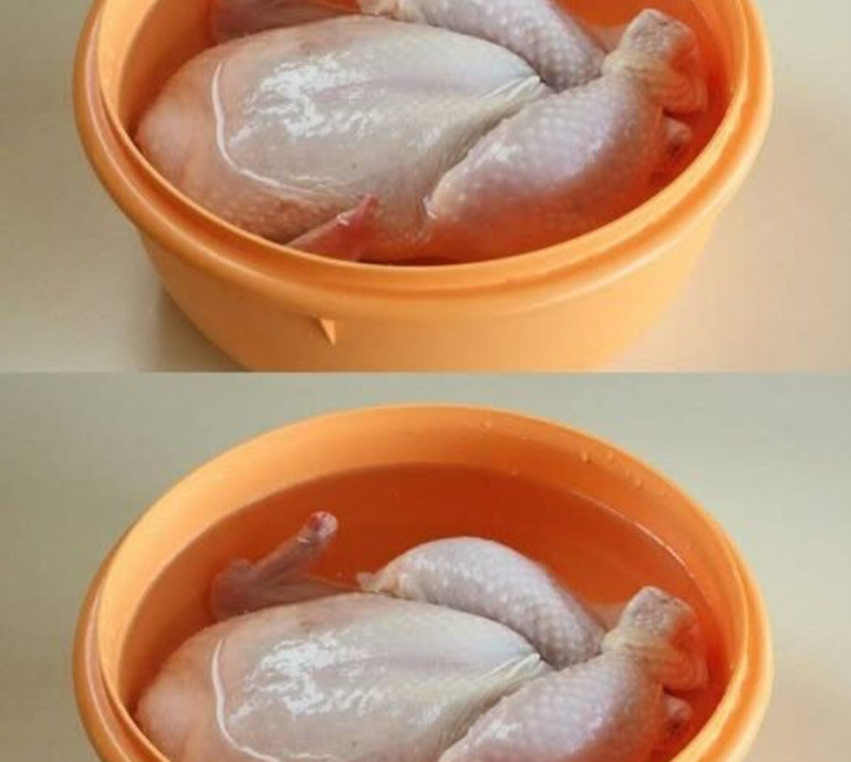 I always soak store-bought chicken in salted water, I did not know about this earlier!