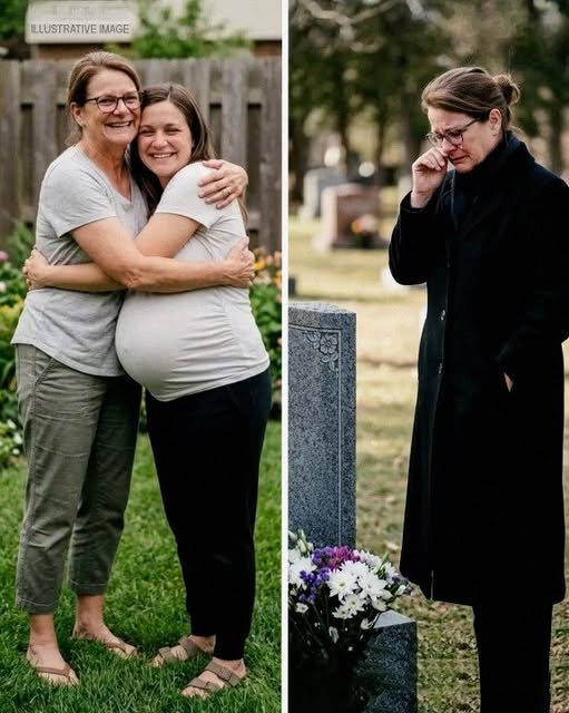 The entire room fell silent when my pregnant daughter’s will was read at the burial.