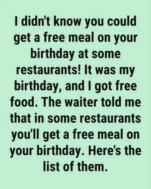 Free Birthday Meals Are Not Just Kindness, The Hidden Strategy Restaurants Do Not Tell You About