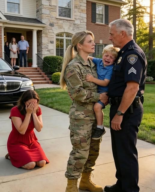She Called Me a Useless Soldier in Front of Everyone, Then Her Police Chief Father Realized Who I Really Was
