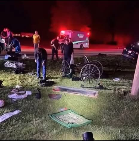 Jeep Crashes Into Amish Buggy Near Berne — Father Airlifted, Multiple Children Injured; Community in Shock
