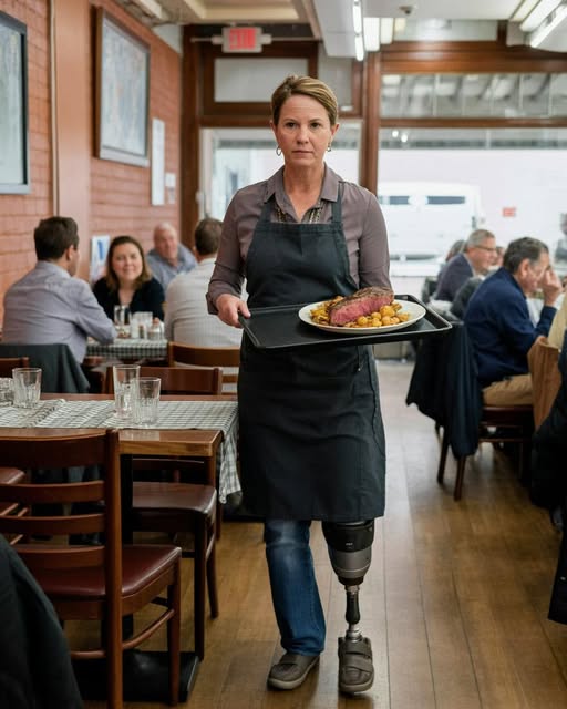 She Made Fun of My Limp at the Table and Refused to Tip but Minutes Later My Manager Took Over