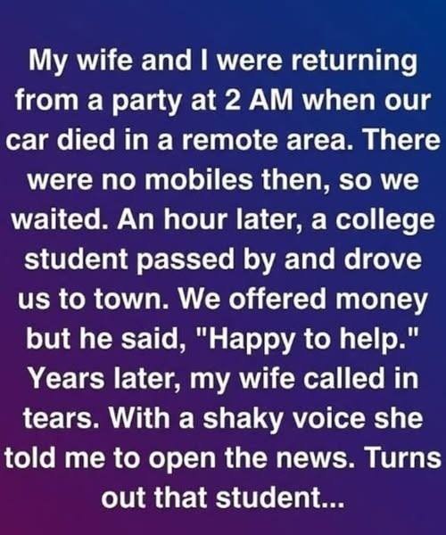 THE UNTOLD STORY OF THE MIDNIGHT HERO WHOSE IDENTITY LEFT US SPEECHLESS YEARS LATER