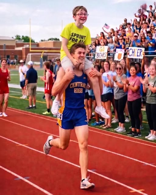 Track Star Disqualified For Life After Carrying Paralyzed Friend Across Finish Line But The Principal Had A Secret Folder That Changed Everything