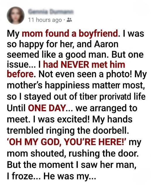 My Mother Married A Man Half Her Age And I Tried To Destroy Him At The Altar Only To Discover The Heartbreaking Secret He Was Hiding In The Shadows