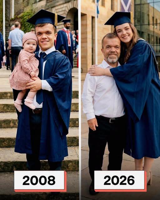 My Dad Raised Me Alone After My Birth Mother Left Me in His Bike Basket at 3 Months Old – 18 Years Later She Showed up at My Graduation
