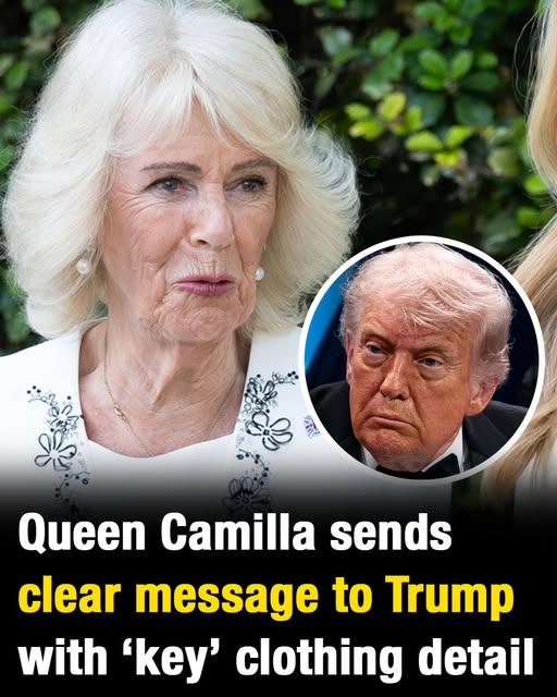 Queen Camilla Uses Secret Symbol to Outsmart Trump as Royal Tension Explodes During US Visit