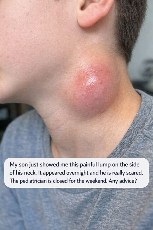 Shocking Discovery Of A Sudden Neck Lump Sends Parents Into Panic Mode Here Is Exactly What You Need To Do Right Now