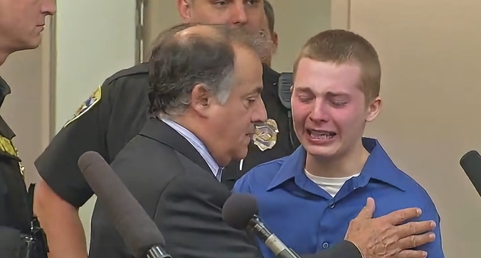 TEENAGER RECEIVES A 452 YEAR PRISON SENTENCE AND THE COURTROOM ERUPTS IN SHOCK