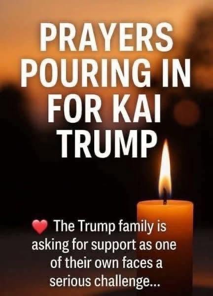 Prayers Pouring in for Kai Trump, Family Issues Quiet Statement!