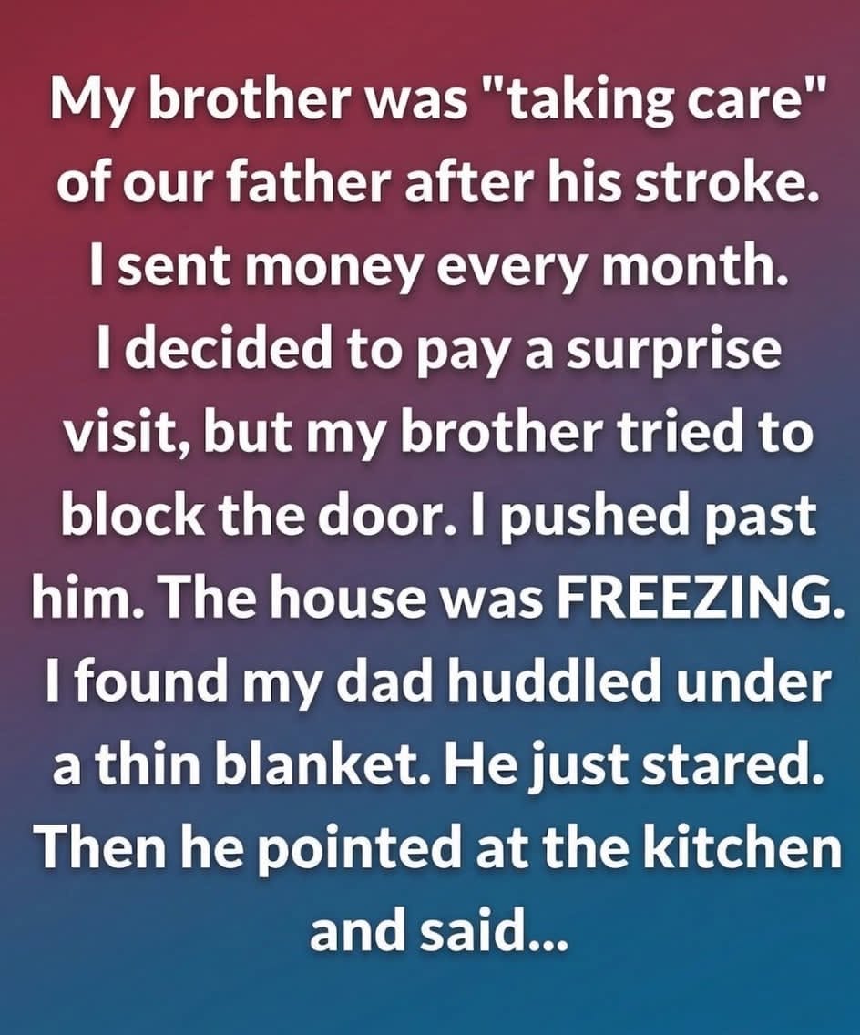 “The Day I Walked Into My Father’s Cold House and Learned the Truth About My Brother”