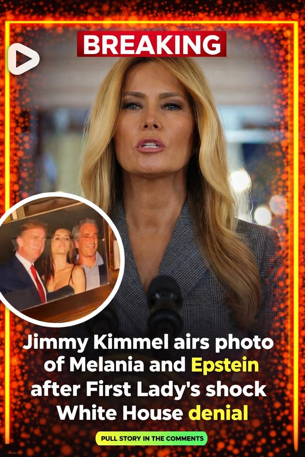 Jimmy Kimmel Blows the Whistle on Melania Trump as Late Night Host Exposes Secret Photo Following Her Shocking White House Denial