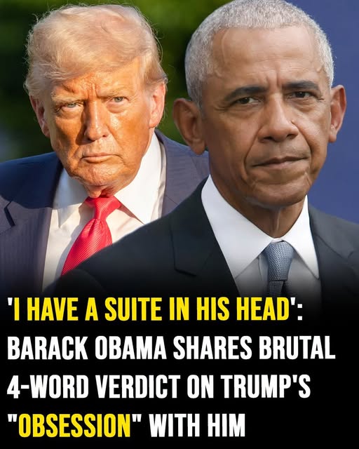 ‘I have a suite in his head’: Barack Obama shares brutal verdict on Trump’s “obsession” with him