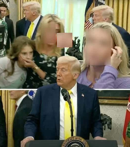 President Trump has to stop live speech as he rushed from podium after ‘medical emergency’