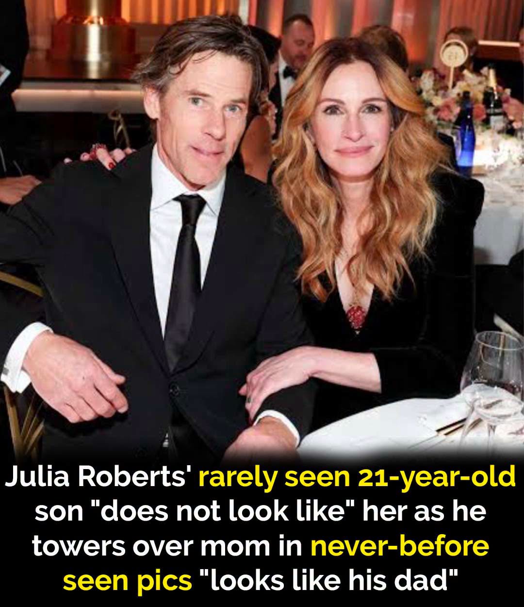 Newly released photos of Julia Roberts and 21-year-old son spark online buzz