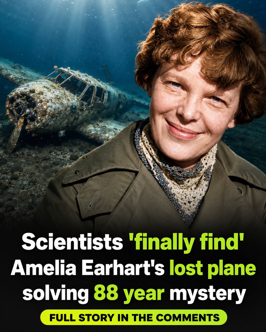 Scientists ‘finally find’ Amelia Earhart’s lost plane solving 88 year mystery