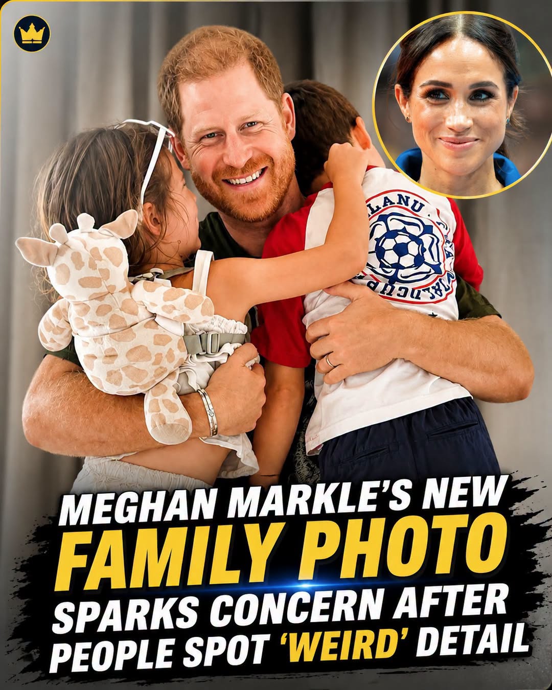 ‘Weird’ Picture Of Meghan Markle And Prince Harry’s Kids Sparks Concern