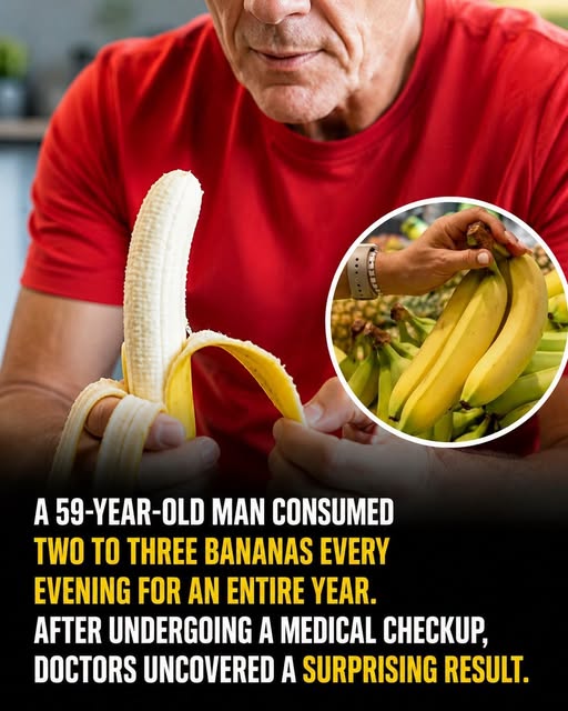 The Midnight Banana Miracle: How One Simple Habit Completely Rebuilt This Man’s Health