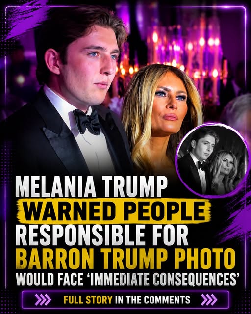Melania Trump warned people responsible for Barron Trump photo would face ‘immediate consequences’