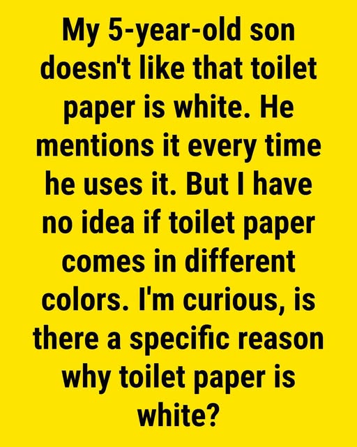 The Real Reason Why Toilet Paper is White
