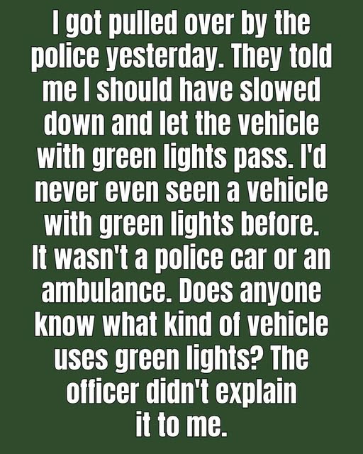 What Do Green Lights on Cars Mean?
