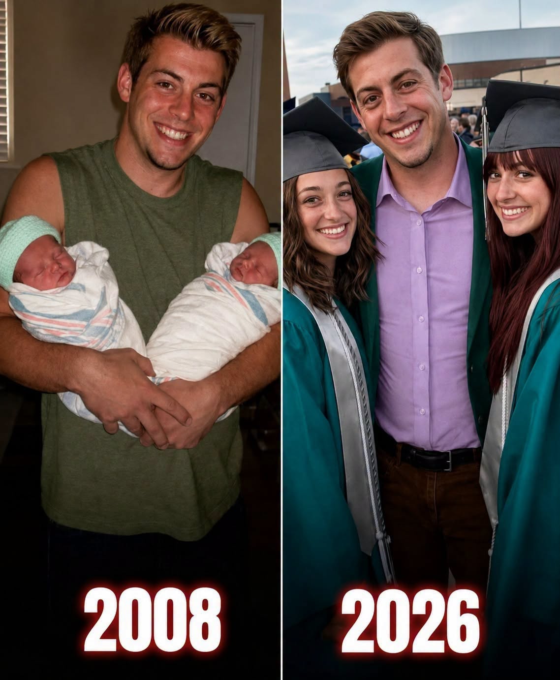 My Wife Left Our Twins at Birth. 18 Years Later, Her Graduation Surprise Froze the Room
