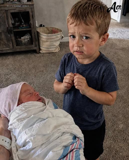 My Five Year Old Son Looked at Our Newborn and Said Thats Not My Sister